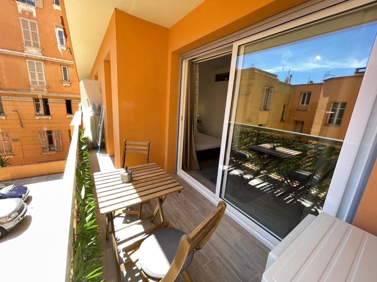 Centre De Beausoleil, Climatise, Wifi, Terrasse. Appartement Buitenkant foto