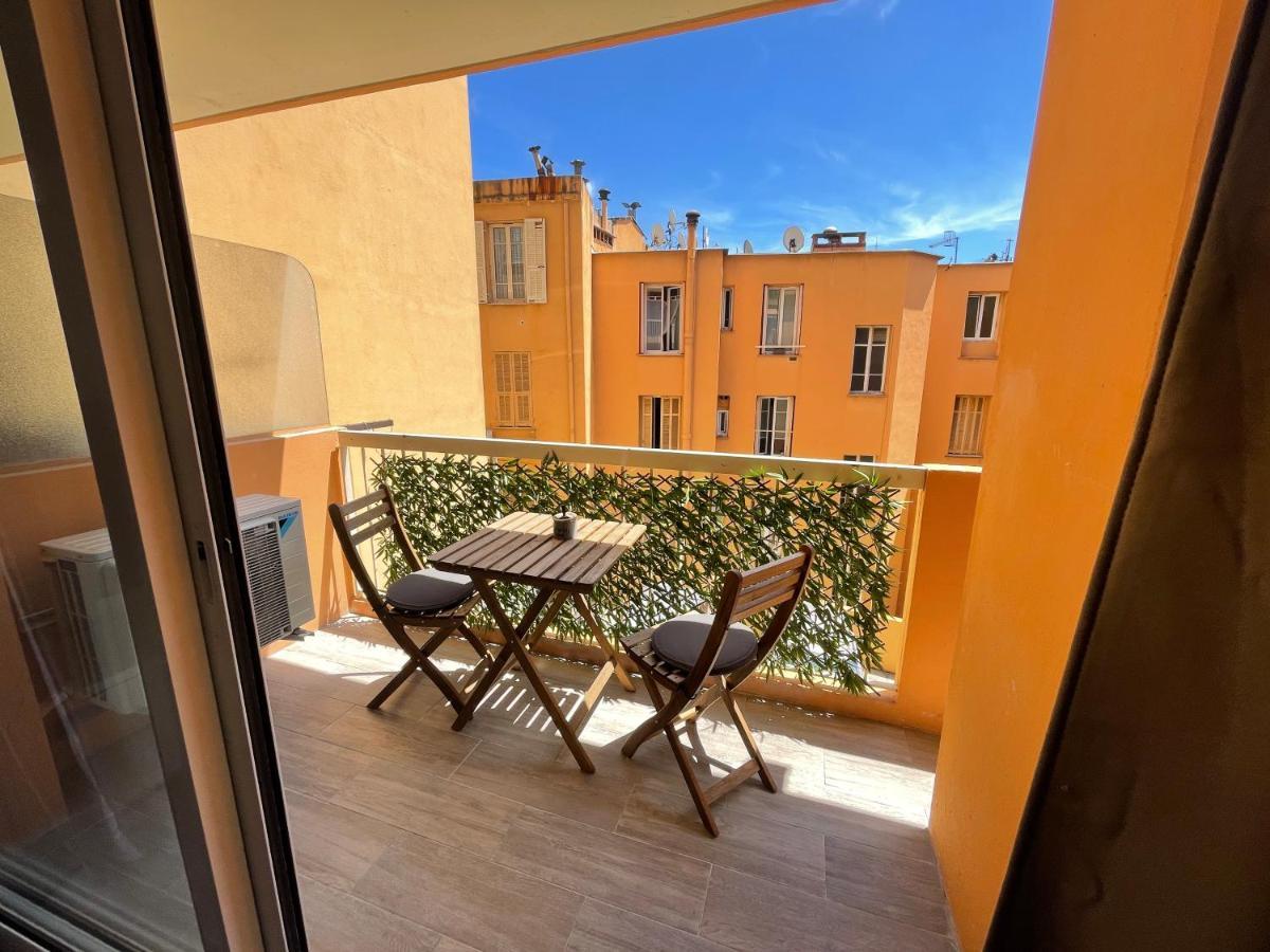 Centre De Beausoleil, Climatise, Wifi, Terrasse. Appartement Buitenkant foto